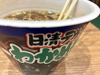 デカカップ蕎麦