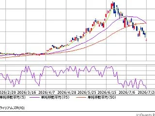 日経平均マイナス寄与度ランキング銘柄は半…