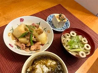 10/22 じゃがいもと鶏肉の炊いたん