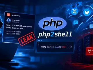 php2shellとは？PHPの重大脆弱…