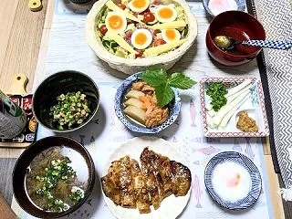 家でご飯