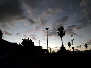 【長崎】お賽銭を考える・夕焼けの空と朝焼…