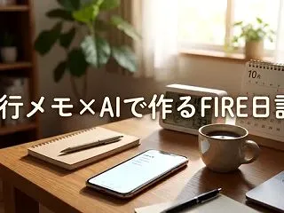 FIRE後の時間の流失を防ぐ！1行メモ×…