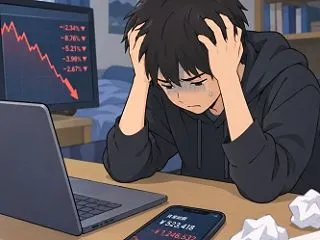 【画像】投資家ガチ泣き「たった4ヶ月半で…