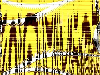 黄厚樹脂シート貼裂模様硝子