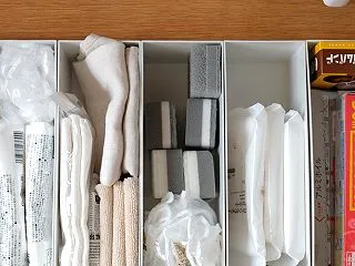 日用品の収納に無印ファイルボックスが大活…