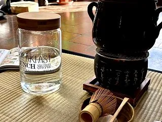 初お点前！お家で絶賛自主練中です