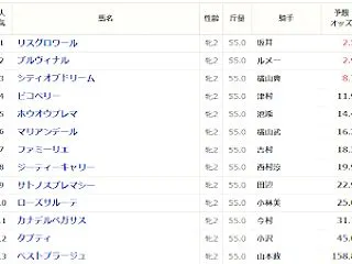 第15回 アルテミスステークス （GⅢ）