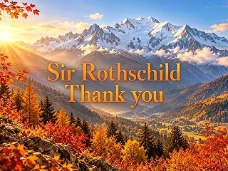 Sir Rothschild, c’es…