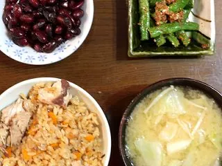 昨夜の晩ごはん