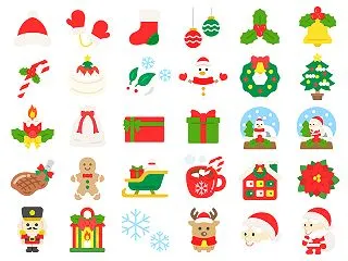 【豪華版30セット】いろいろな、クリスマ…