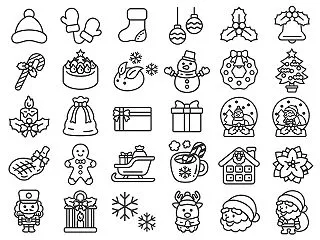 【豪華版30セット】いろいろな、クリスマ…