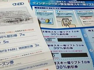 優待割引がちょっと変更になってた