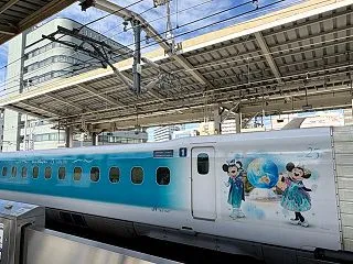 ☆今朝は可愛ディズニーの新幹線〜