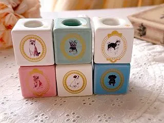 ワンちゃん柄グッズ♡ポーセラーツ広島