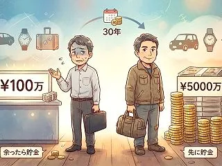 給料が同じでも、50代で5000万円の差…
