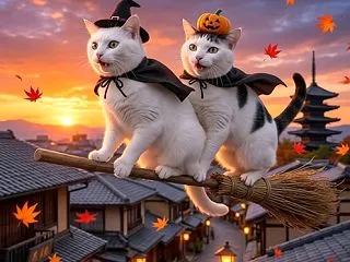 魔女ねこはお散歩中・その2
