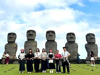 宮崎のモアイ像にはそれぞれ意味がある！