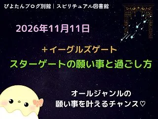 11月11日スターゲートの願い事と過ごし…