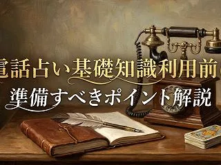 電話占い基礎知識利用前に準備すべきポイン…