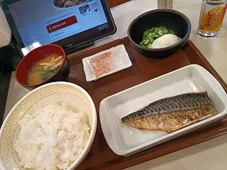 2026/10/22 朝は鯖