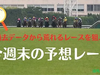 今週末の予想レース【10/24 (土)・…