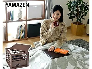 毛布を掛けるだけ！山善の一人用ミニこたつ…