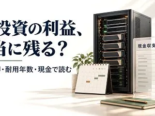 AI設備投資は利益になる？GPUの減価償…
