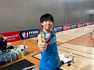 68.5㎏ 山口茜選手フレンチOP初戦突…