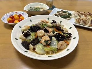 中華丼☆春雨スープ☆おつまみ