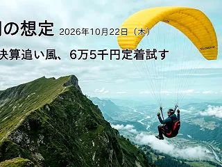 朝の想定（2026年10月22日）─AI…