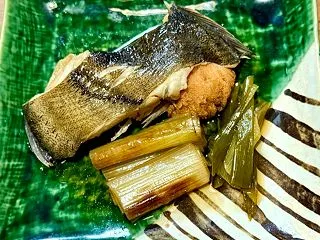 恐る恐る出した魚の煮付け… 完食でした！