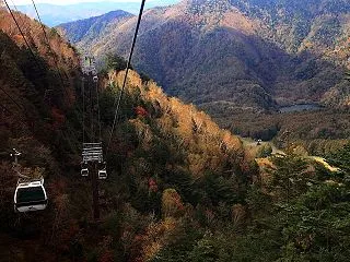 片品村 日光白根山 ロープウェイの景色 …