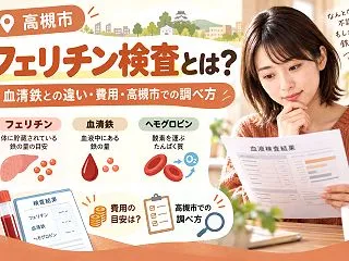 高槻市でフェリチン検査を調べるなら｜検査…