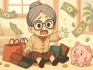 【老後の現実】貯金250万円・毎月4万円…