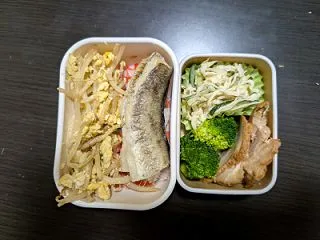 コマイ・もやしの卵とじ