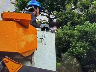 トミンハイム外灯作業