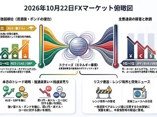 2026年10月22日（木）市場の膠着感…
