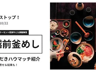 ノンストップ 越前釜めし（いただきハウマ…