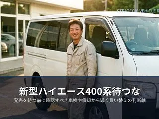 新型ハイエース400系の最新情報を追う前…