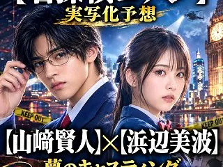 名探偵コナン実写化予想｜山﨑賢人×浜辺美…