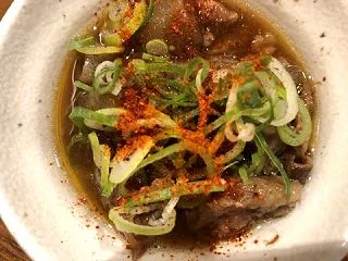 七津屋）牛すじ煮込み（トロトロ感が…）