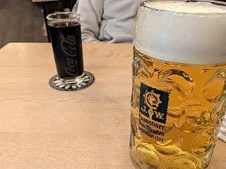 ビールの本場で飲む