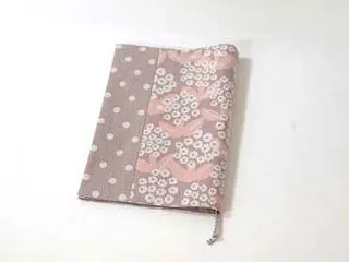 ブックカバー・四六判−あじさい・ピンク