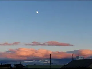 初霜初氷の朝