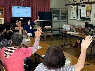 地域のサロンで出前講座を行いました！