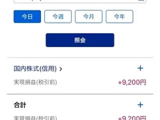 10月23日 デイトレ結果 +9200円…