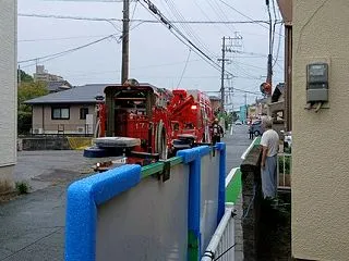 福岡県久留米市国分町で火事