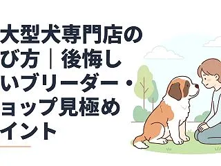 超大型犬専門店の選び方｜後悔しないブリー…