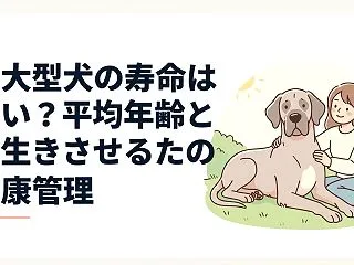 超大型犬の寿命は短い？平均年齢と長生きさ…